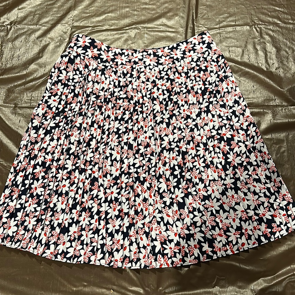 J Crew pleated skirt